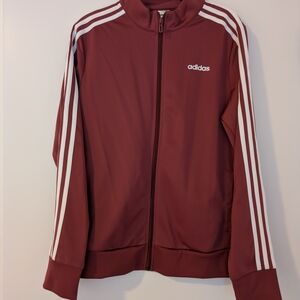 Adidas Maroon Track Jacket